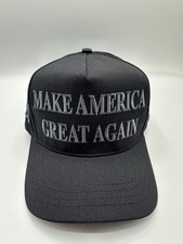 Official Make America Great Again Trump Cali Fame 45-47 Balck Snapback Hat Cap