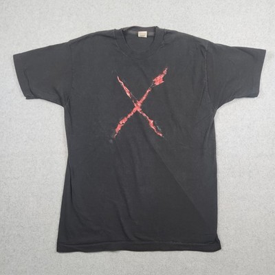 Vintage Hexen Beyond Heretic Video Game Shirt XL Black Nintendo Doom Promo USA