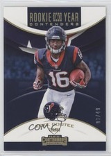 2018 Panini Contenders Rookie of the Year Gold 3/49 Keke Coutee #RYA-23 ni4