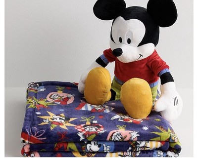 Disney Blanket & Plush Disney Mickey Mouse The Big One Throw