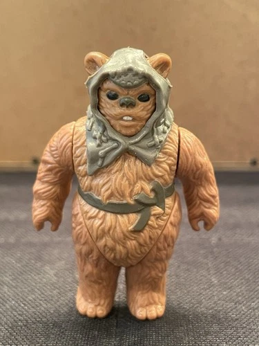 Star Wars 1985 Vintage Romba Ewok w/ Hood Original Last 17 Kenner Figure * NICE