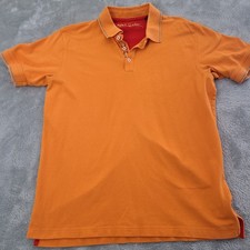 Robert Graham Polo Shirt Mens Size Medium Short Sleeve Rugby Golf Preppy Adult