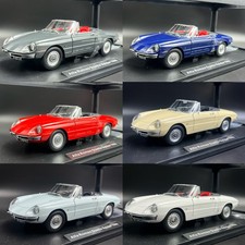 TOURING 1/18 Alfa Romeo 1966 Duetto Spider 1600 Alloy Car Model 