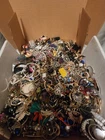 10 Pounds Jewelry Costume Vintage  LBS  pins rings etc lbs