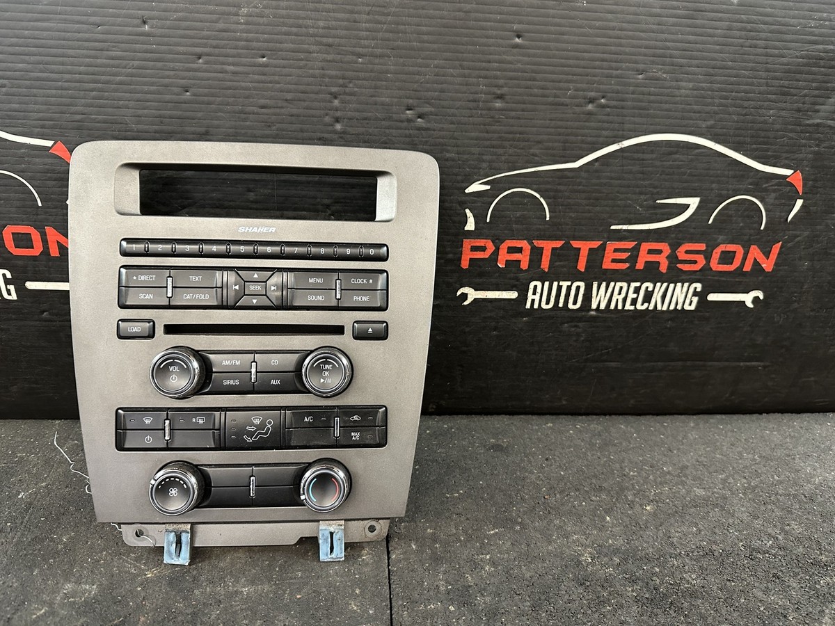 11-14 FORD MUSTANG FRONT RADIO STEREO CONTROL PANEL ID