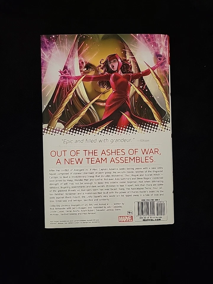 Uncanny Avengers Omnibus HC Captain America Thor - 1st Printing Marvel 2015 - Image 4 of 4