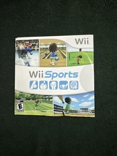 Nintendo Wii Sports Game 2006 In Cardboard Sleeve W/ Manual