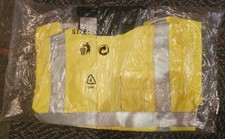 3M Scotchlite Hi Vis Safety Jacket Yellow Reflective Coat SIZE: M