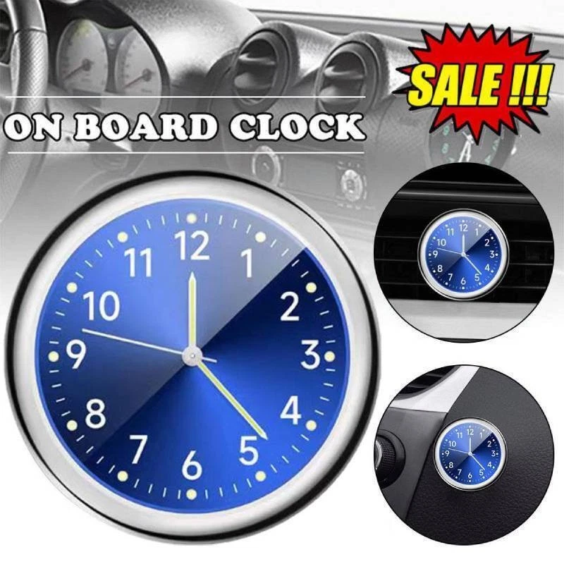 Pocket Small Mini Luminous Quartz Analog Watch Stick For Car Clock-- Boat X2F4 - Image 3 of 4