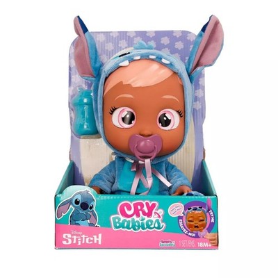 Cry Babies Disney Nurturing Baby Doll Inspired by Stitch BRAND NEW 