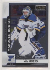 2017-18 O-Pee-Chee Platinum Marquee Rookies Ville Husso #186 1o3