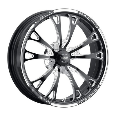Weld Racing 84C-15000NB-B V-Series 15x3.5 Inch FrontRunner Wheel with Anglia