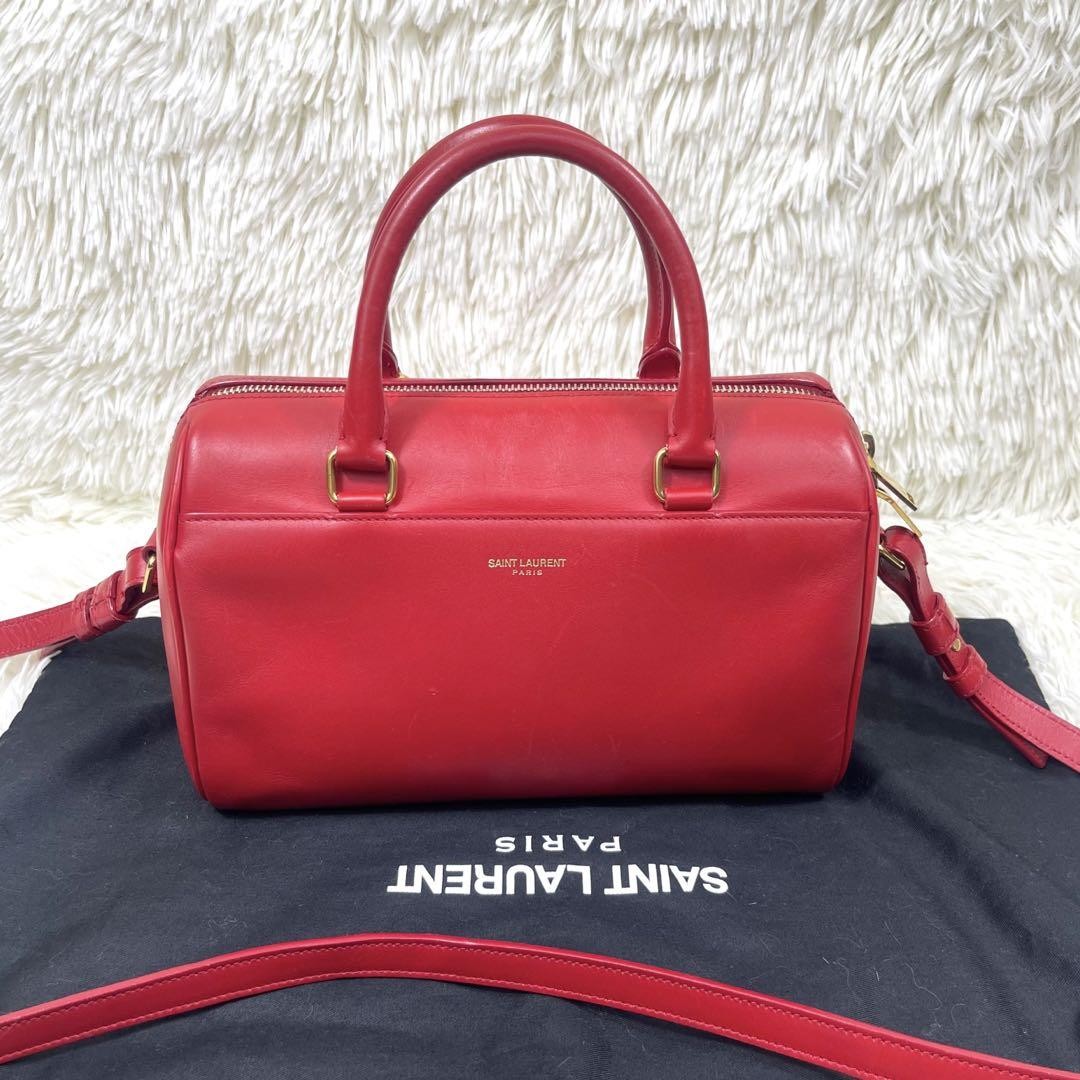 Borsa a tracolla SAINT LAURENT borsone bambino 2 vie pelle