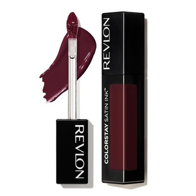 REVLON ColorStay Satin Ink Crown Jewels Liquid Lipstick -035 Reigning Red- NEW