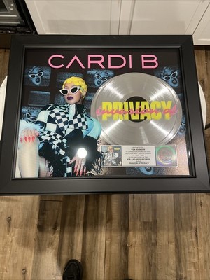 Cardi B “Invasion Of Privacy” RIAA Record Plaque Rap Hip Pop | eBay