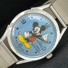RARE HAND-WINDING SWISS ROAMER BLUE COLOR DIAL WATCH REFURBISHED a445149-1