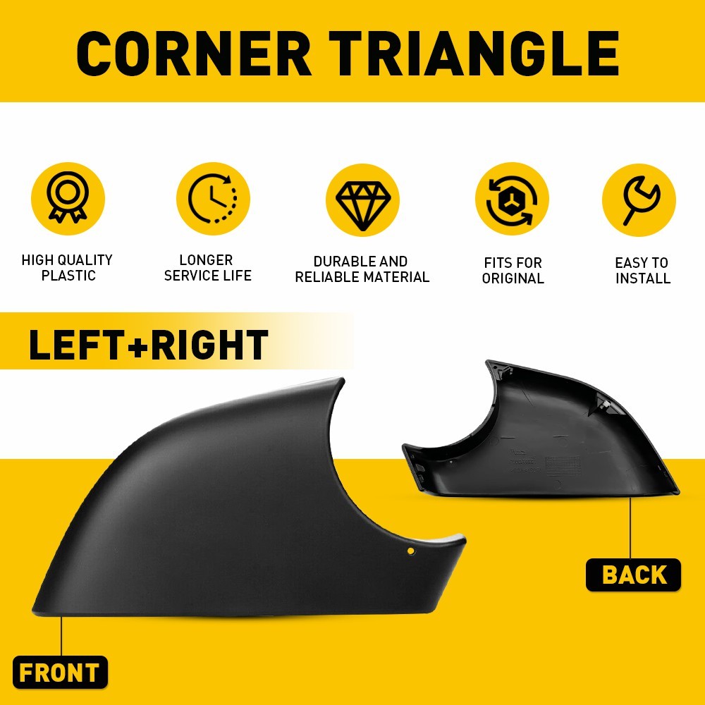 For 2017-2022 Tesla Side Left&Right Door Model 3 Wing Mirror Cover Lower Holder