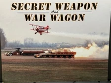VRHTF NHRA "VINTAGE SECRET WEAPON AND WAR WAGON JET DRAGSTERS" HAND OUT
