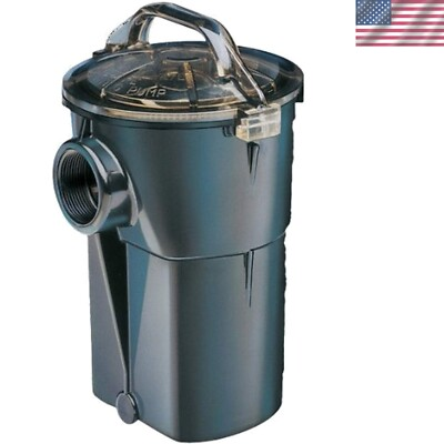 #ad Pool Pump Strainer Housing amp; Basket Plastic Above Ground Use Fast Ship