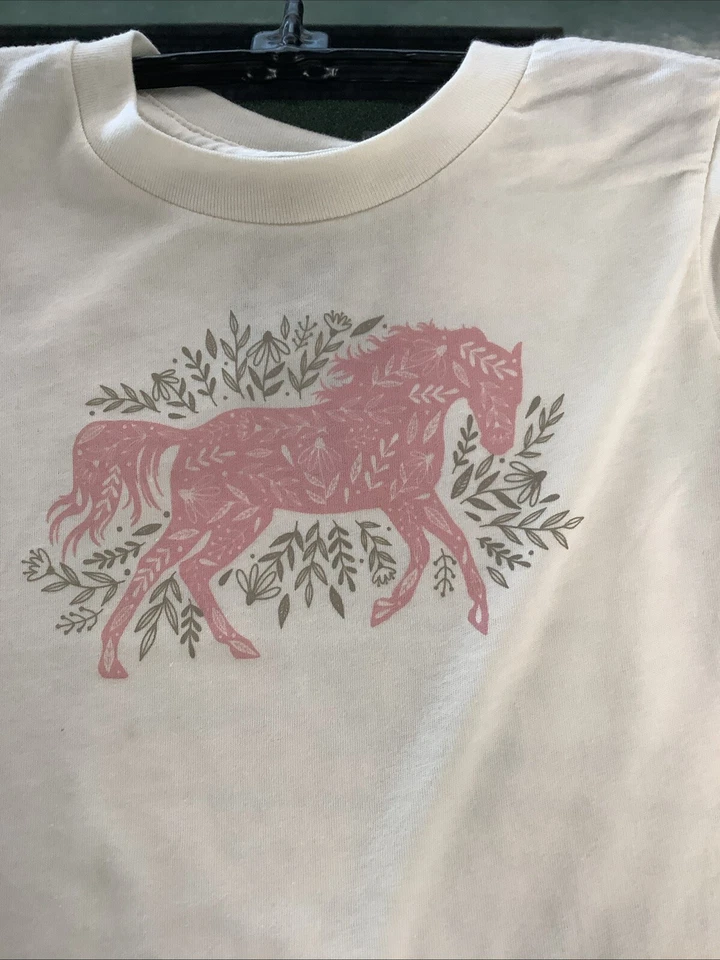 Camiseta John Deere Floral Caballo 24M LP75021 Foto 2 de 2