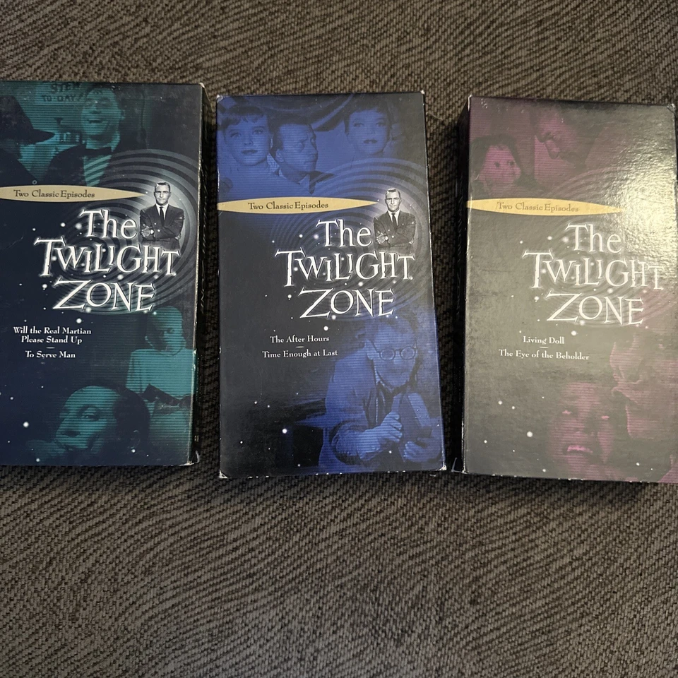 The Twilight Zone vhs lot “ 3 Tapes 6 Movies - Image 4 of 4