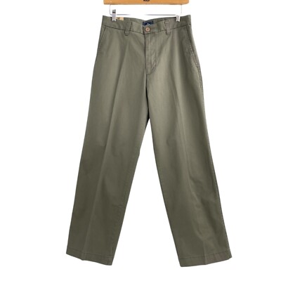 NWT Dockers D3 Classic Fit Twill Khaki Flat Front Pants Mens 30x30