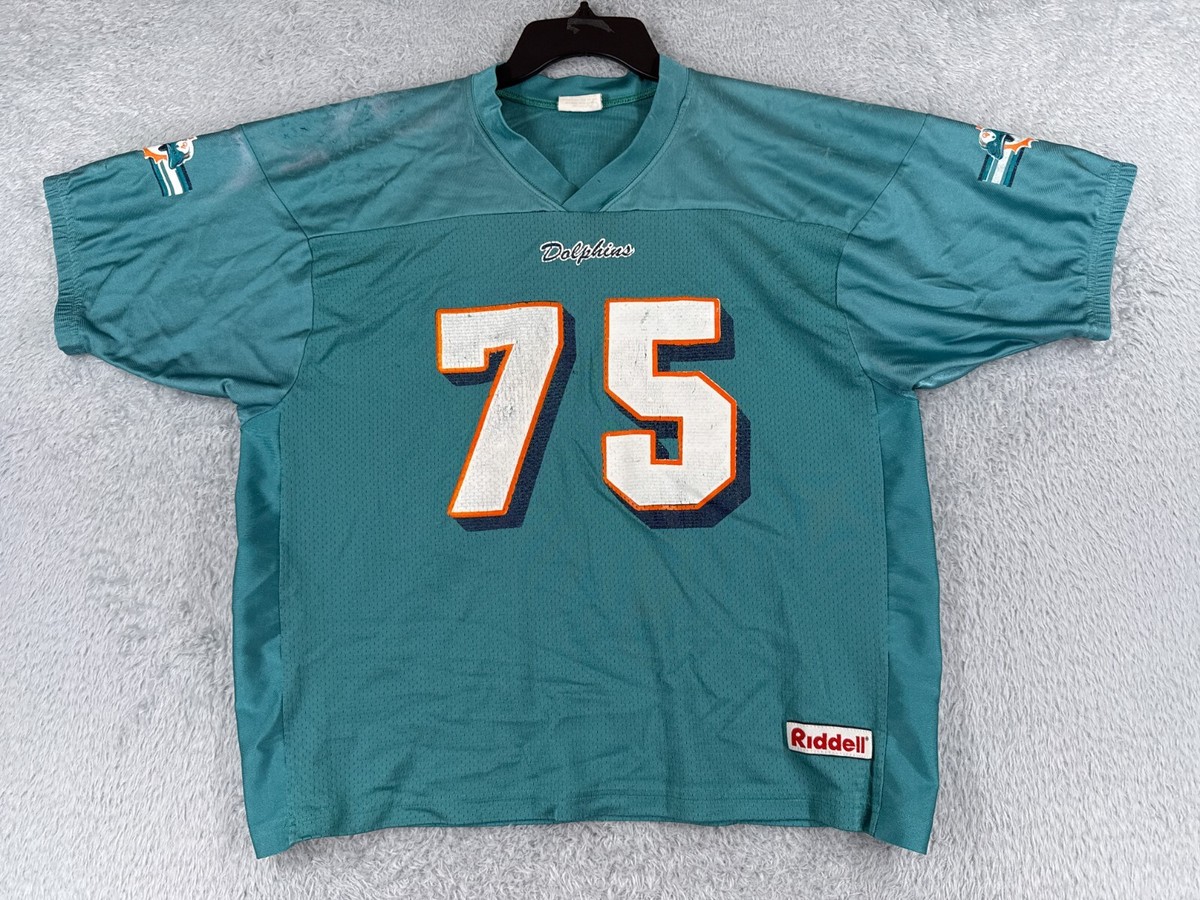 VINTAGE Miami Dolphins Football Jersey Youth Extra Large Green