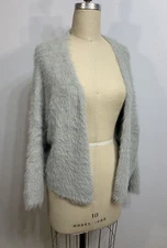 Asos Cardigan Sweater Shag Plush 6