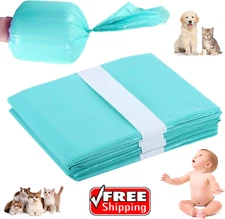 4pcs Diaper disposal bags 32.8ft for all Korbell/Dekor/Akord models buckets 16Lt