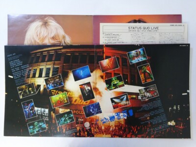 Status Quo Live Vertigo SFX-10020-21 Japan VINYL LP | eBay