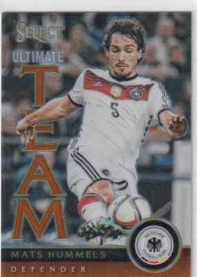 Panini Select Fußball 2015/16 Nr 5 Mats Hummels Ultimate Team orange 31/149