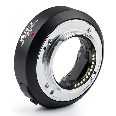 VILTROX JY-43F Auto Focus Lens Mount Adapter For 4/3 Lens To Micro M4/3 Camera