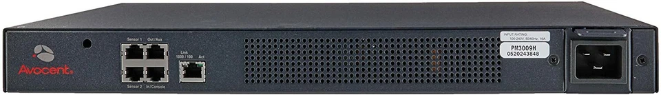 AVOCENT PM3000 PDU 1 PHASE 16A - PM3009H-001 - Image 2 of 4