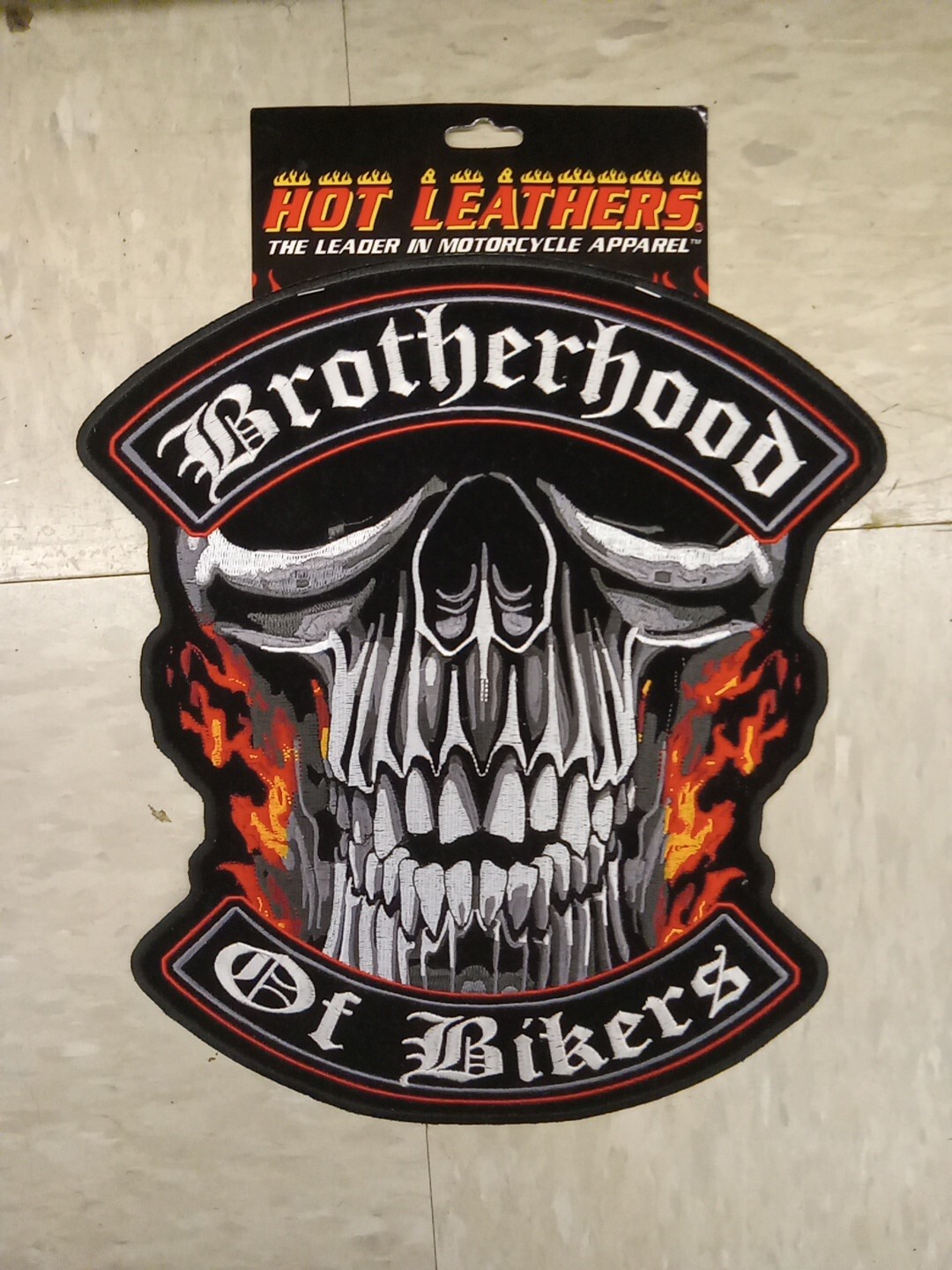 Rücken Aufnäher BROTHERHOOD Top Rocker MC BIKER PATCH 35cm