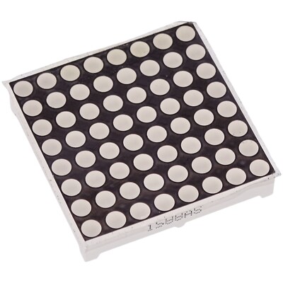 8x8 Dot Matrix LED Display Rot 3,7mm 37,5x37,5mm (1588AS TC07 - common cathode)