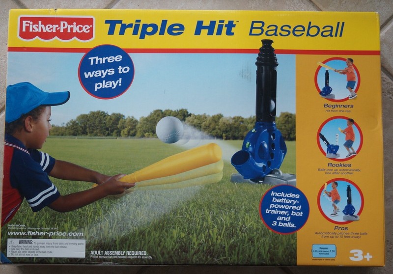 Fisher-Price Triple Hit Baseball