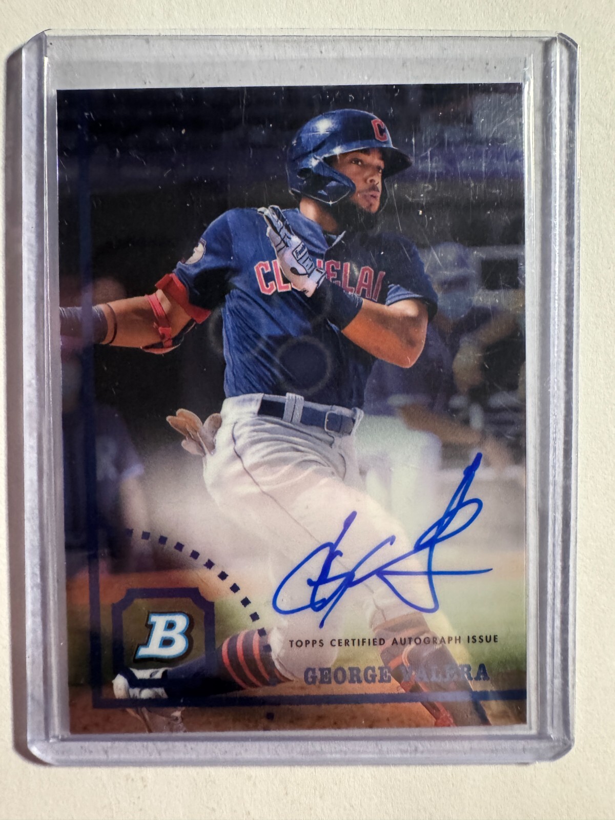 K273,853 - 2022 Bowman Chrome Prospect Autographs #CPAGV George Valera Auto