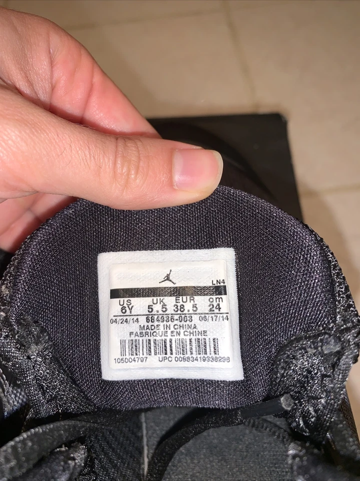 Tamanho 6 - Jordan Super Fly 3 Preto - 684933-003 - Imagem 4 de 4