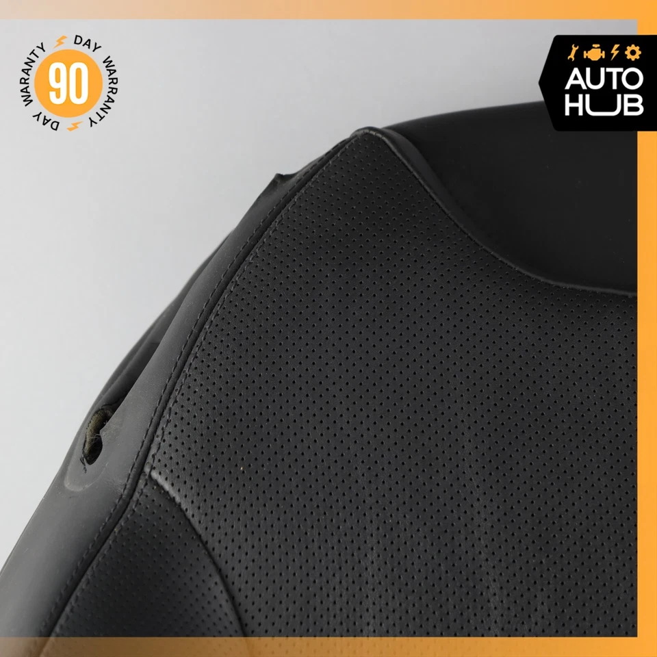 07-14 Mercedes W216 CL550 Front Right Side Top Upper Seat Cushion Black OEM - Image 3 of 4
