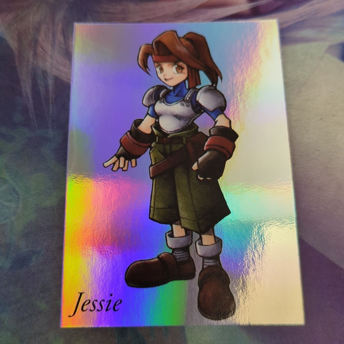 Final Fantasy VII Anniversary Art Museum Vol.2 Jessie 2-084 Foil