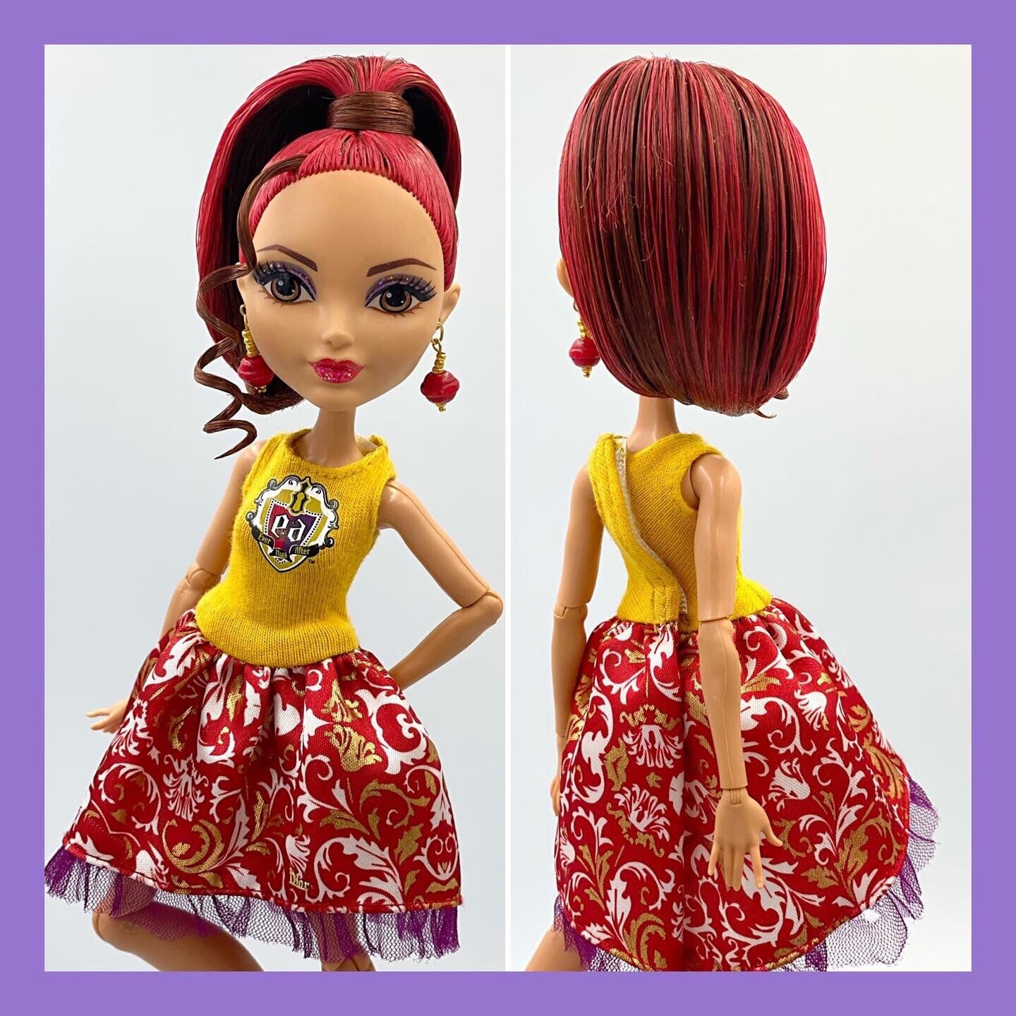 ❤️Ever After High Rosabella Beauty Doll Hair Styled For OOAK