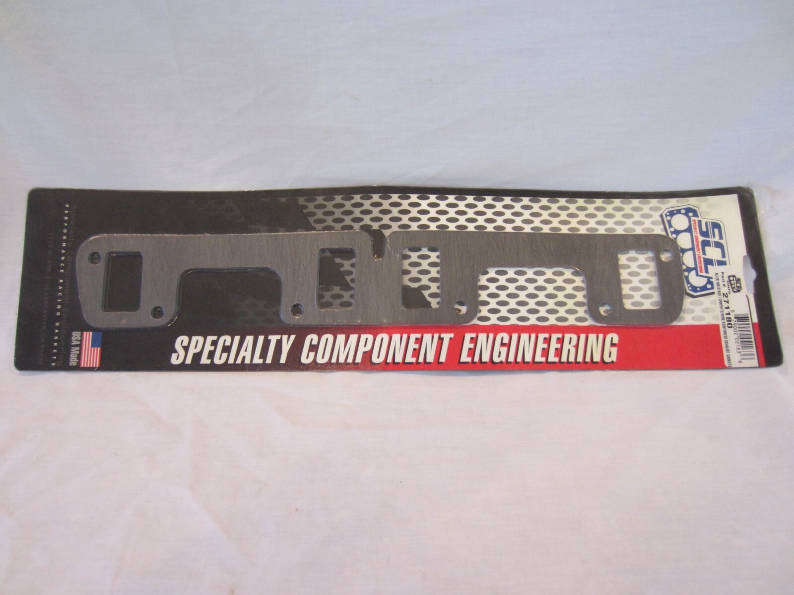 SCE Buick 455 Stage 1 Graphite/Wire Reinforced Exhaust Gaskets, P/N 271180, NEW