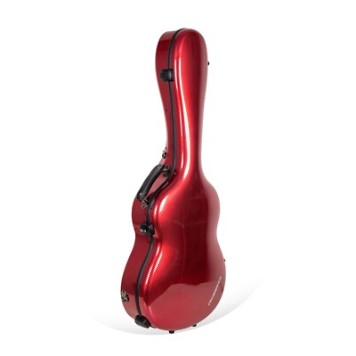 Crossrock Ultra-Light Fiberglass Flamenco Classical Guitar Case 4/4 Full Size