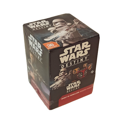 Star Wars Destiny Spirit Of Rebellion Booster Display Trading Card Game Dice EN