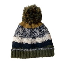 Unisex Cable Beanie Hat Toddler Cabelli Chunky Knit 2-4T