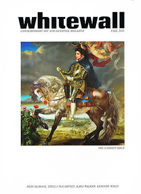 WHITEWALL #19 Fall 2010 MICHAEL JACKSON as KING PHILIP II by KEHINDE WILEY @ New
