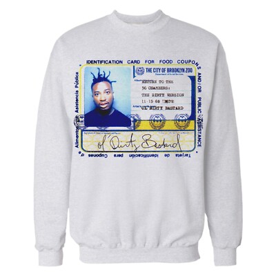 ODB Ol Dirty Bastard ID Return 36 Chambers Art Brooklyn Zoo Official Sweatshirt