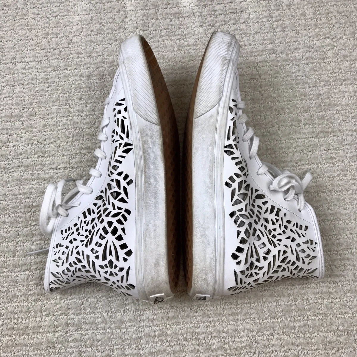 Vans sk8 hi 2025 decon white