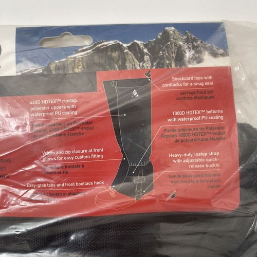 CTO Chinook Technical Outdoor Rambler High Top Gaiters Waterproof Durable Sz XL - Picture 2 of 11