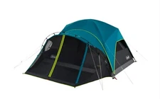 COLEMAN CARLSBAD 4-PERSON FAST PITCH SET-UP TENT W/ SCREEN ROOM 